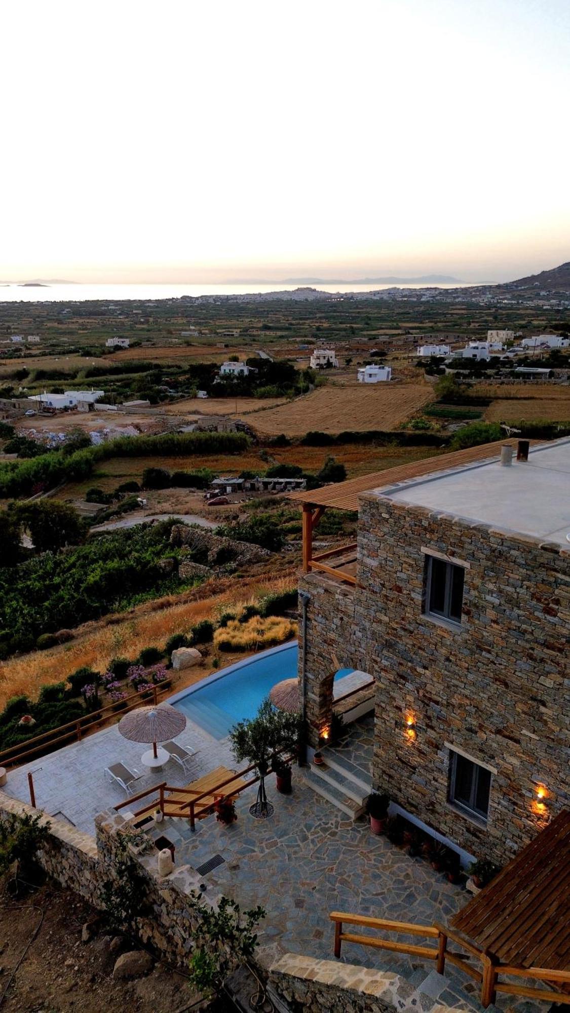 Villa Papa Glinado Naxos Buitenkant foto