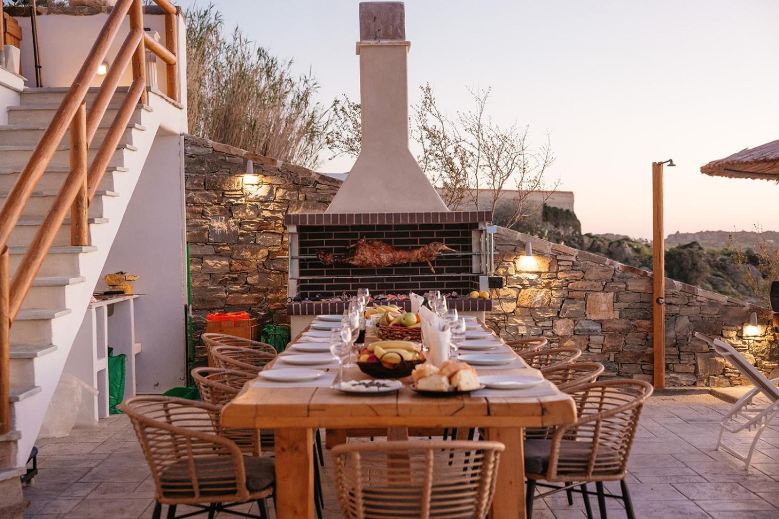 Villa Papa Glinado Naxos Buitenkant foto