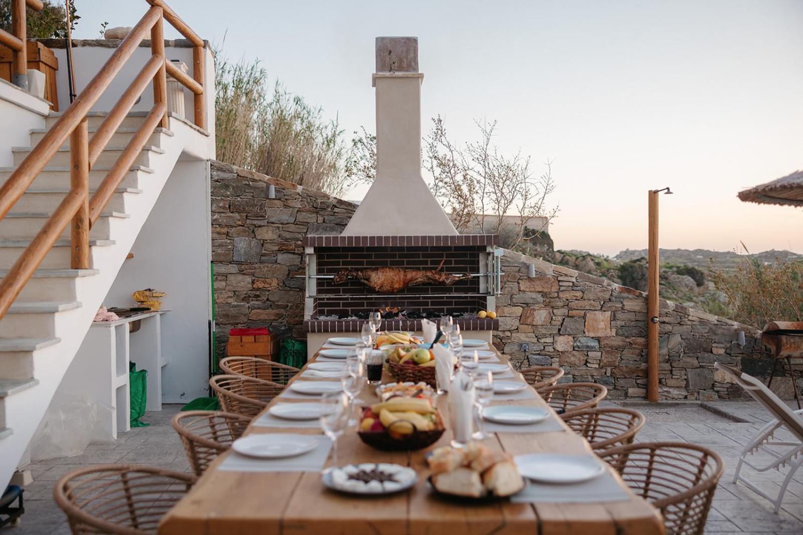 Villa Papa Glinado Naxos Buitenkant foto