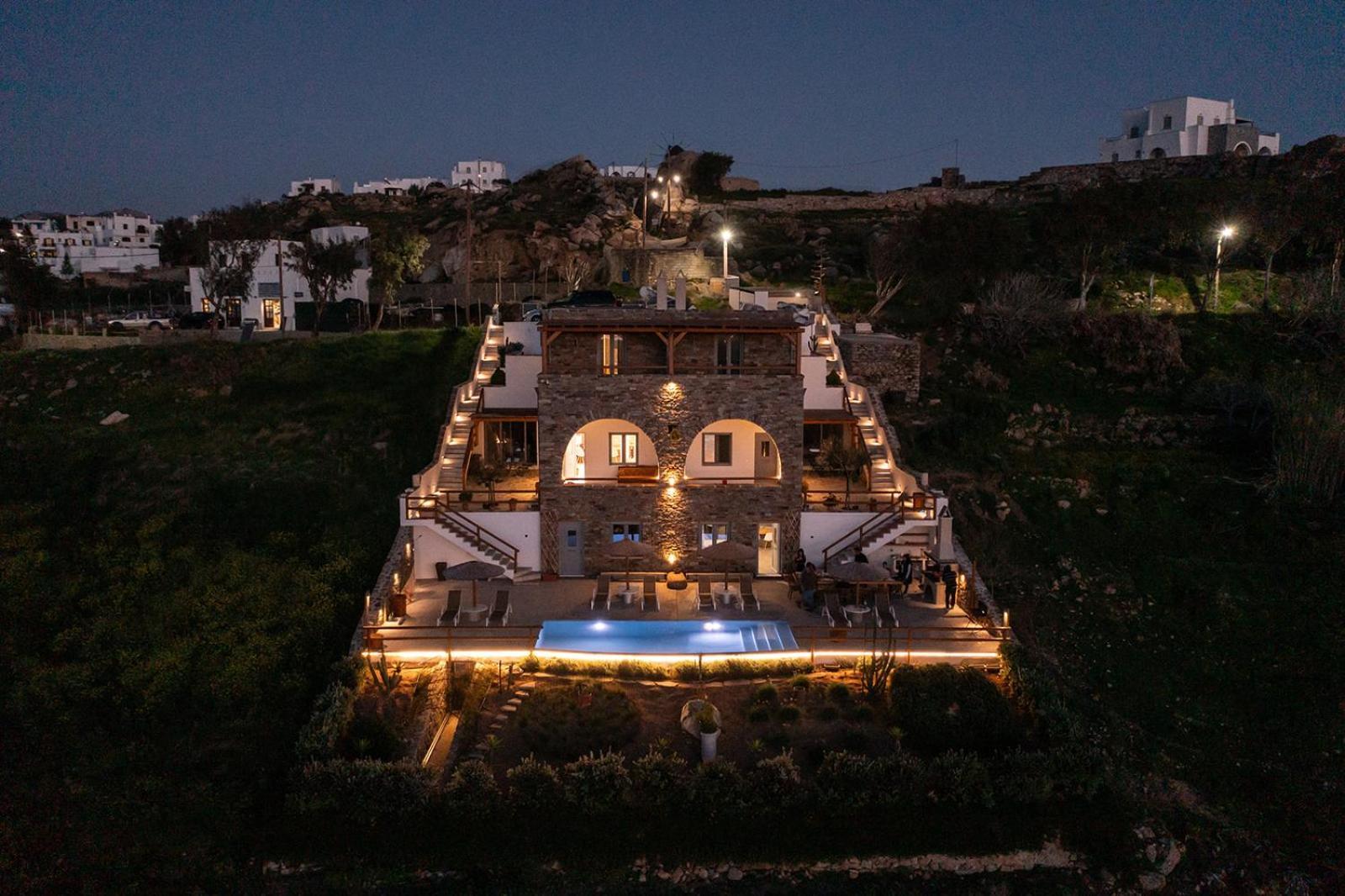 Villa Papa Glinado Naxos Buitenkant foto